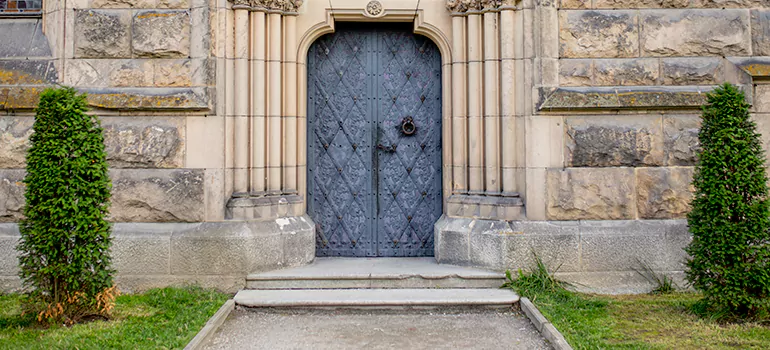 Traditional Double Front Doors in Panama City, FL