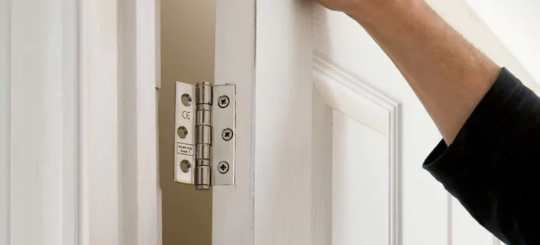 Bathroom Stall Door Hinge Repair in Panama City, FL