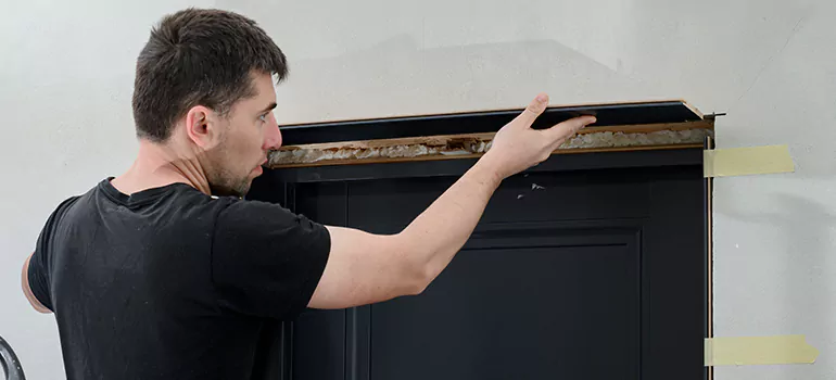 Wood Door Hole Repair in Panama City, FL