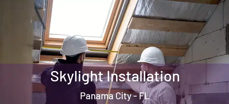  Skylight Installation Panama City - FL